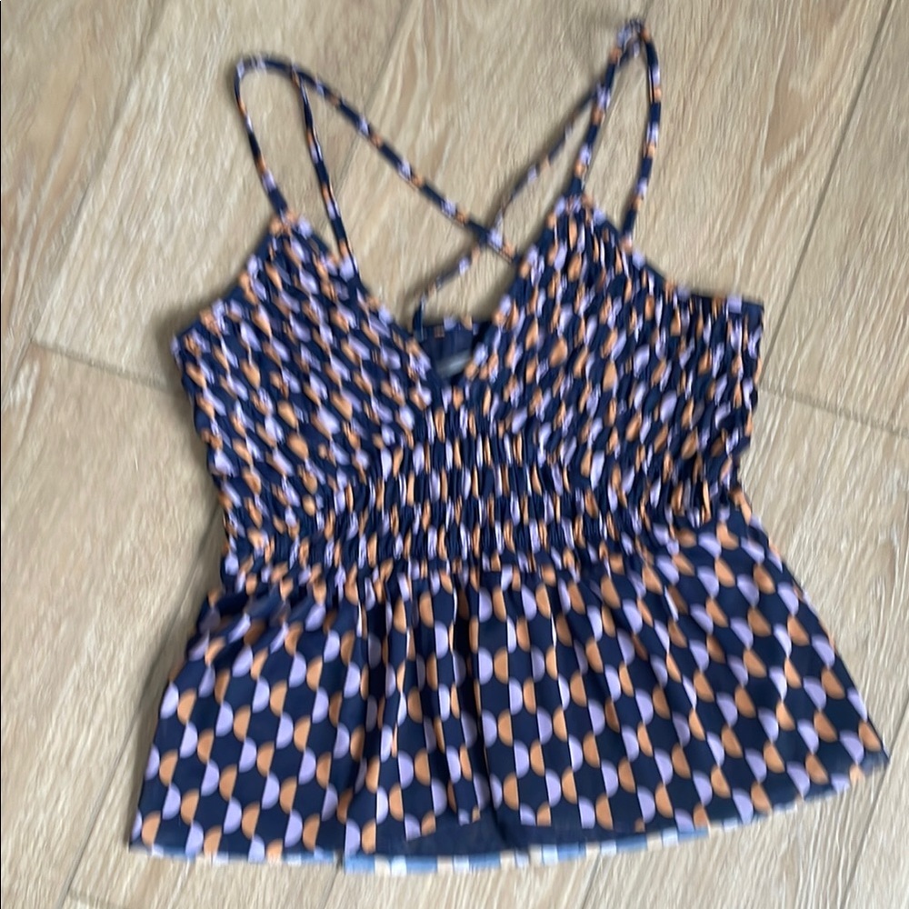 Anthropologie Smocked Camisole